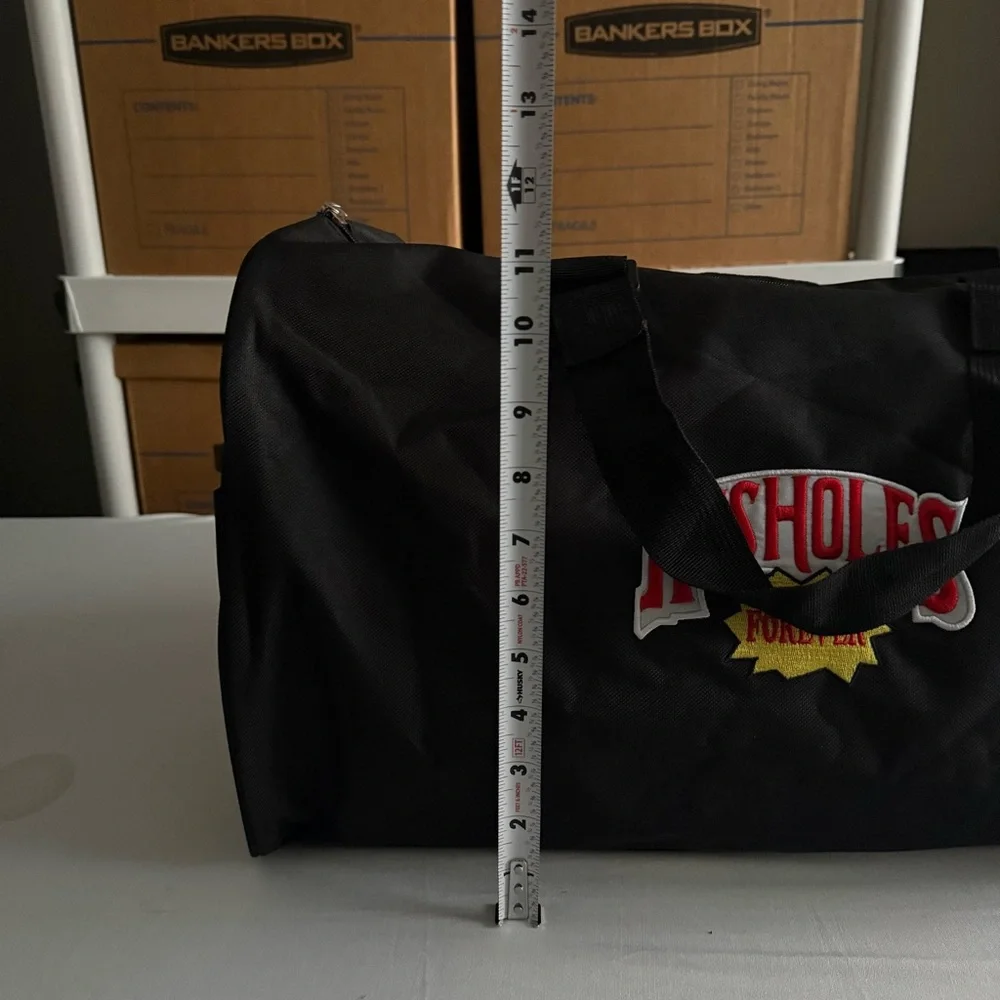 Asshol*s Live Forever Black Festival Overnight Weekend Gym Travel Duffle Bag